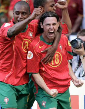 Fotboll, EM, Ryssland - Portugal