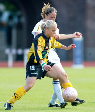 Helena Hasselberg, Hammarby och Helén Fagerström,