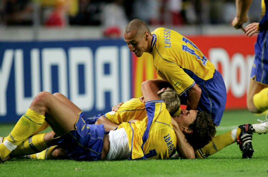 Stort svenskt jubel
