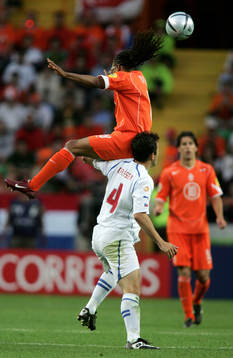 Edgar Davids, Holland och Tomas Galasek, Tjeckien
