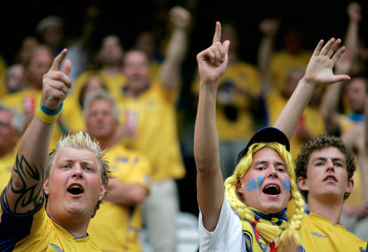 Svenska supportrar