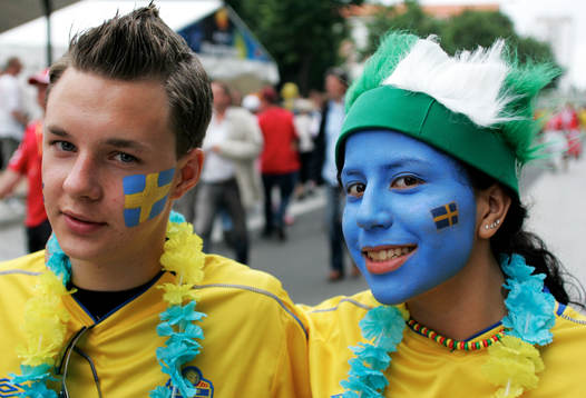 Svenska supportrar