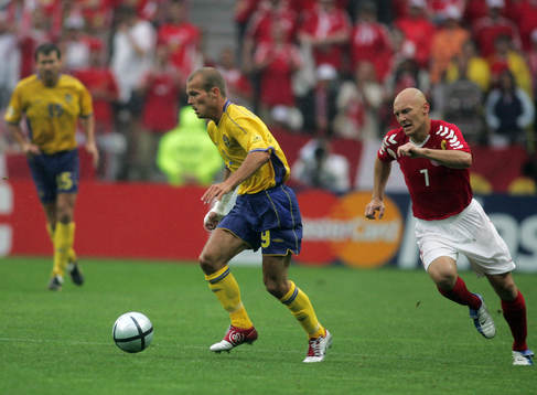 Fredrik Ljungberg, Sverige och Thomas Gravesen, Danmark