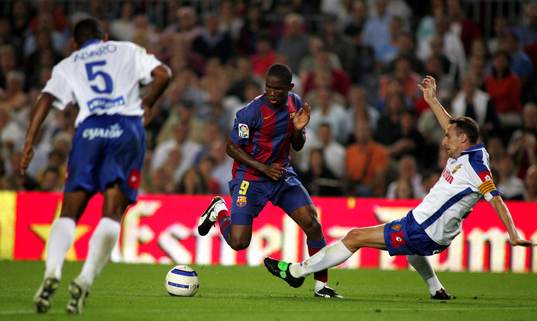 Etoo, Barcelona