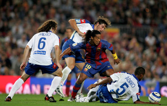 Ronaldinho, Barcelona är ständigt påpassad