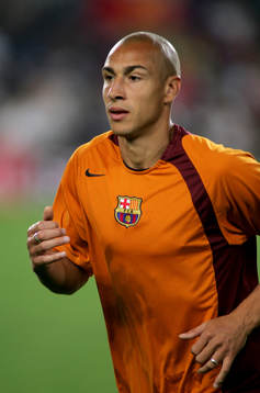 Henrik Larsson, Barcelona, Uppvärmning