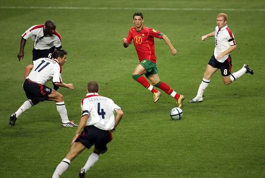 Sol Campbell, Frank Lampard, Steven Gerrard och Paul