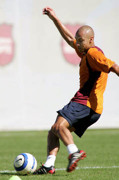 Fotboll, Spansk, Primera Liga, Träning, Henrik Larsson,