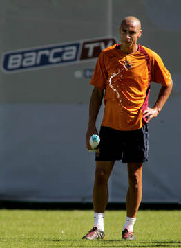 Fotboll, Spansk, Primera Liga, Träning, Henrik Larsson,