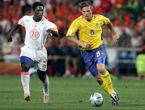 Anders Svensson och Clarence Seedorf