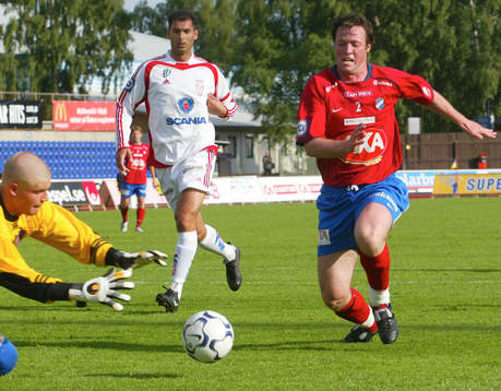 Marcus Jonsson helt ensam med Erland Hellström