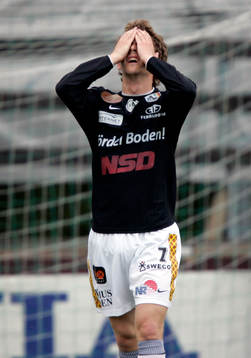 Viktor Brännström, Boden deppar
