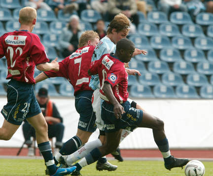 Tobias Grahn, Malmö, Valter Tomaz Jr och David Marek,