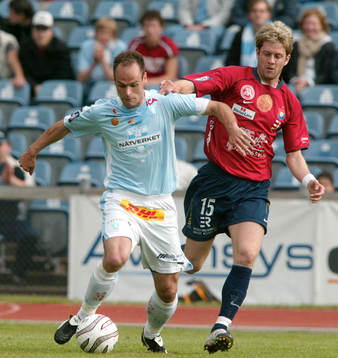 Thomas Olsson, Malmö och Johann Gudmundsson, Örgryte