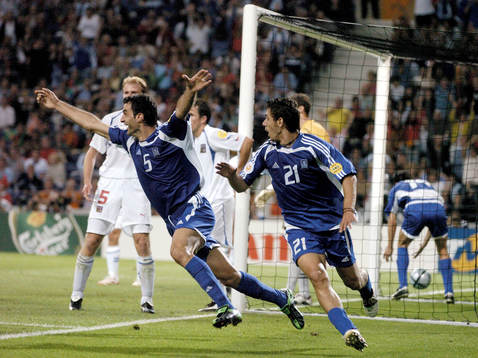 Traianos Dellas, Grekland, jubel