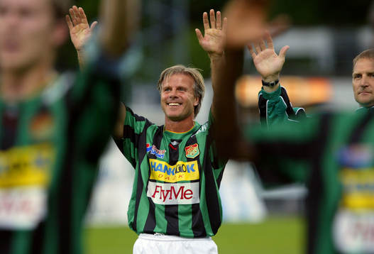 Tränare Roland Nilsson, GAIS gjorde ännu ett inhopp mot