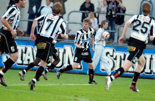 ÖIS - Landskrona 1-1 Landskronas jubel