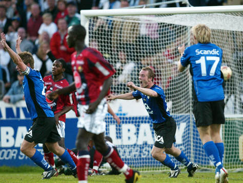 2-2, sen kvittering på övertid, Tommy Jönsson, som