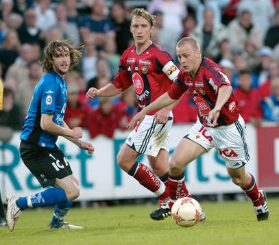 Mikael Nilsson, Andreas Johansson och Daniel Sjölund