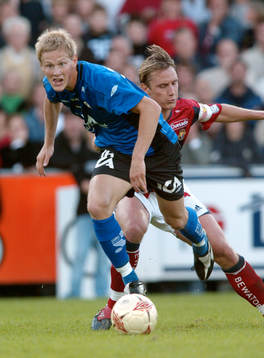 Magnus Andersson, Halmstad och Andreas Johansson,