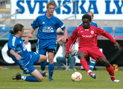 Fotboll, canal+ cup, final, Småland - Uppland