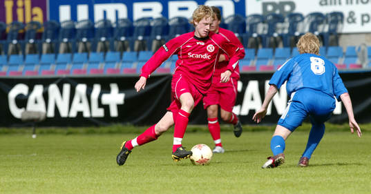 Fotboll, canal+ cup, final, Småland - Uppland