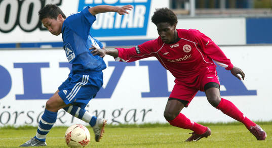 Fotboll, canal+ cup, final, Småland - Uppland