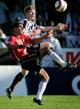 Målskytten Henrik Nilsson, Landskrona