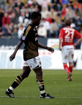 Derek Boateng, AIK går av planen