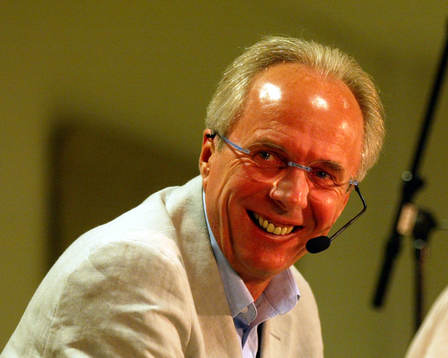 . Sven-Göran Eriksson. Presskonferens