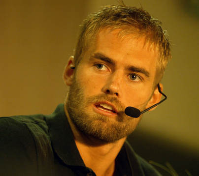Olof Mellberg. Presskonferens