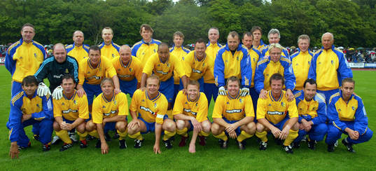 Fotboll,1994 års VM-lag, 10-årsjubileum, Varberg -
