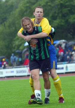 Fotboll,1994 års VM-lag, 10-årsjubileum, Varberg -