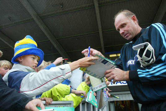 Fotboll,1994 års VM-lag, 10-årsjubileum, Varberg -