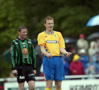 Fotboll, 1994 års VM-lag, 10-årsjubileum, Varberg -