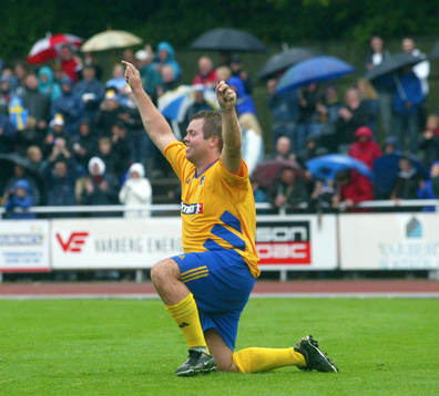Fotboll,1994 års VM-lag, 10-årsjubileum, Varberg -