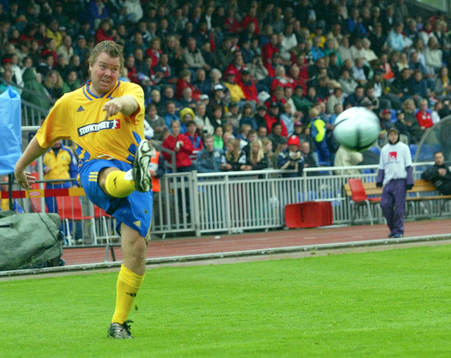 Fotboll,1994 års VM-lag, 10-årsjubileum, Varberg -