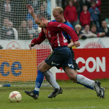 2-2, Tryggvi Gudmundsson rundar Andreas Johansson och
