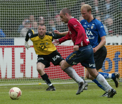 2-2, Tryggvi Gudmundsson rundar Andreas Johansson och