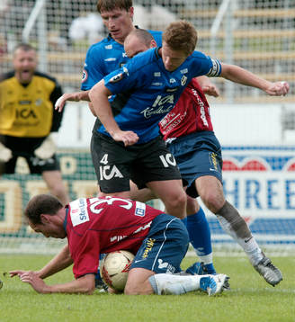 Tommy Jönsson, Halmstad och Magnus Källander, Örgryte