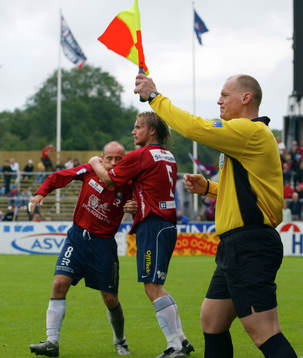 2-2, Målskytten Tryggvi Gudmundsson är arg på