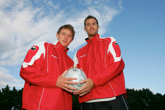 Kim Källström och Andreas Isaksson