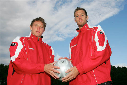 Kim Källström och Andreas Isaksson