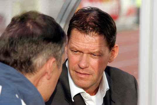 Jaques St Denis till vänster och Frank Arnesen till höger