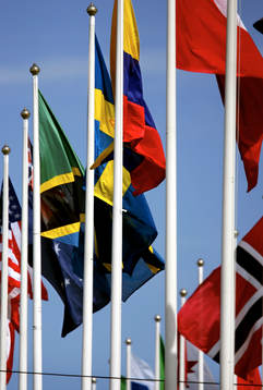 Fotboll, Gothia Cup, flagga, flaggor