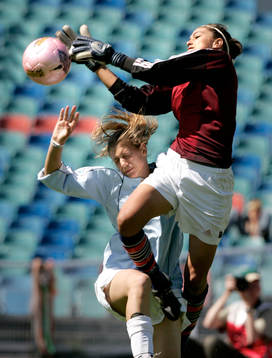 Fotboll, Gothia Cup, Girls 15, final, Malmö FF- Central
