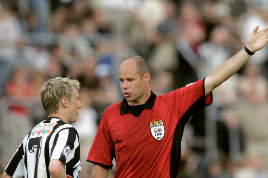 Antti Okkonen, Landskrona. Martin Hansson, domare