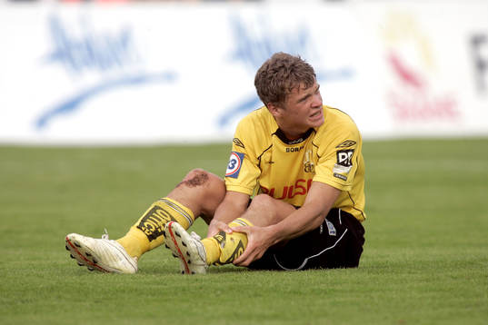 Samuel Holmén, Elfsborg. Smärta, skada