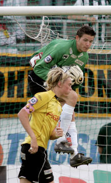 Jonas Sandqvist, målvakt, Landskrona