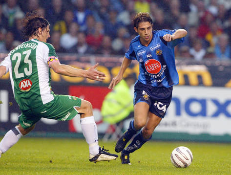 Petur Marteinsson, Hammarby och Babis Stefanidis,
